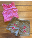 Floral Embroidered Shorts | CLEARANCE