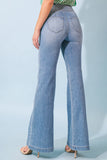 Flying Tomato Front Seam Bootcut Jean