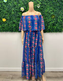 Off-Shoulder Maxi Dress
