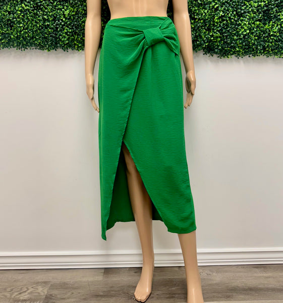 Green Bow Skirt