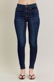 Judy Blue High Waist Skinny With Handscraping