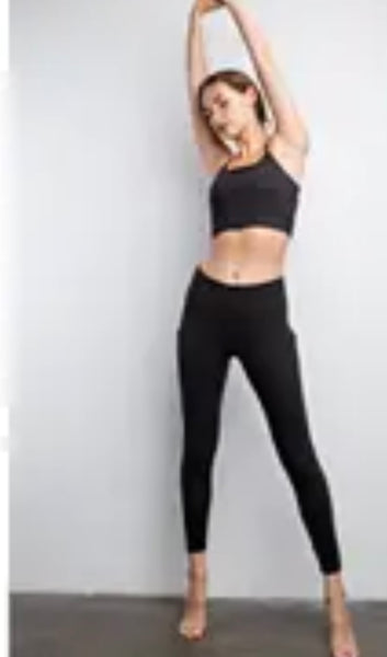 Butter High-Rise Leggings w/ Side Pocket