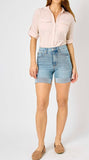 Judy Blue Tummy Control Cool Denim Shorts