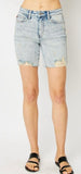 Judy Blue HW Mineral Wash Boyfriend Short