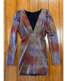 Metallic Mini Dress | CLEARANCE
