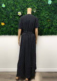 Polka Dot Wrap Dress