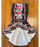 Floral Scuba Skirt | 50% OFF