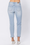 Judy Blue Light Destroyed Boyfriend Denim