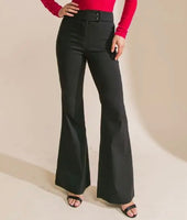 Flared Black Pant