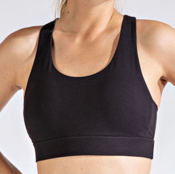 Butter Bralette Racer Back Mesh Combo