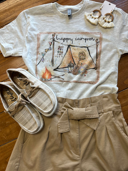 “Happy Camper” Graphic Tee