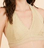 Halter Neck Lace Bralette