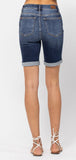 Judy Blue Hi-Rise Cuffed Bermuda Shorts