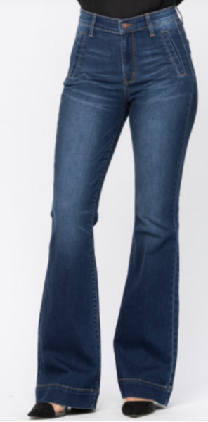 Judy Blue High Rise Flare Trouser