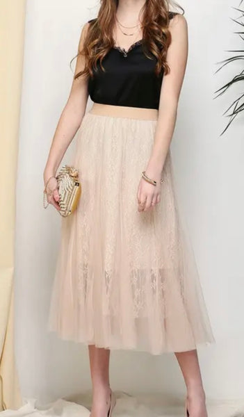 Tulle Chiffon Skirt