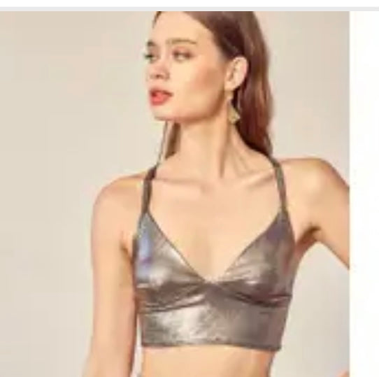 Antique Brass Bralette