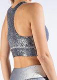 Foil Print Racerback Butter Bralette