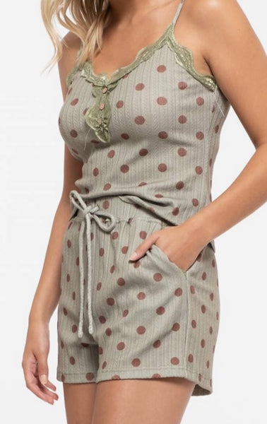 Polka Dot Lounge Set