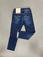 Girls cuffed ankle skinny Jeans