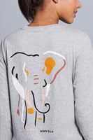 Ivory Ella Elephant Shapes Tee