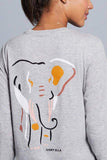 Ivory Ella Elephant Shapes Tee