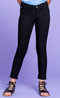 Junior Girls Black Skinny Jeans