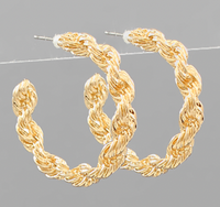 Double Twist Hoops