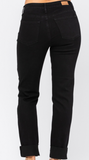 Judy Blue Destroyed Cuffed Slim Fit