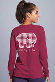 Ivory Ella Buffalo Check Tee